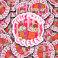 DC 2130 - This mama needs coffee Die Cut Sticker