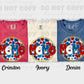 6003 - Meme floral 4th of July *DTF Transfer