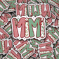 DC 2170 -  Mimi Christmas Die Cut Sticker