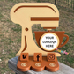 Custom Food Set 2 Social Media and Payment Stand - Tap to go to Business Info *Custom to fit your brand*