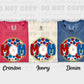 6005 - Mom floral 4th of July *DTF Transfer