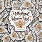 DS 2790 - Motherhood is kingdom work Die Cut sticker