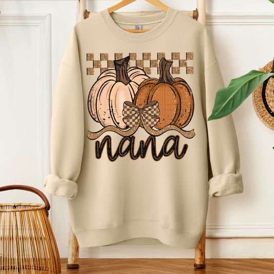 6361 - Nana Fall pumpkins * DTF Transfer