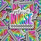 DS 2879 - School Nurse Die Cut sticker