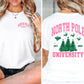 4249 North pole university front and back set *DREAM TRANSFER* DTF