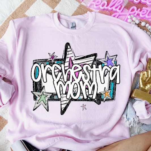 5131 - Orchestra Mom with star *DTF