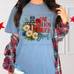 5990 - One nation under God red and blue font *DTF Transfer