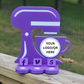 Custom Food Set 2 Social Media and Payment Stand - Tap to go to Business Info *Custom to fit your brand*