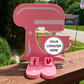Custom Food Set 2 Social Media and Payment Stand - Tap to go to Business Info *Custom to fit your brand*