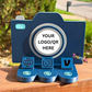 Custom Career Social Media and Payment Stand - Tap to go to Business Info *Custom to fit your brand*