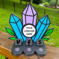 Custom shape Social Media and Payment Stand - Tap to go to Business Info *Custom to fit your brand*