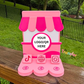 Custom Boutique Gift Social Media and Payment Stand - Tap to go to Business Info *Custom to fit your brand*