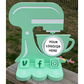 Custom Food Set 2 Social Media and Payment Stand - Tap to go to Business Info *Custom to fit your brand*