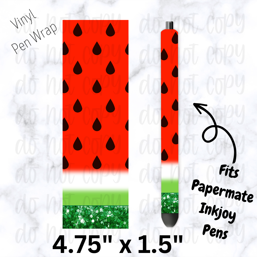 pw244 Red Watermelon Pen Wrap