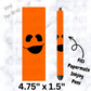 pw152 Cute Jack o Lantern face Pen Wrap