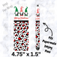 pw160 Gnomes Cheetah Red Pen Wrap