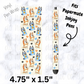 Blue Dog Sisters Pen Wrap