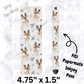 pw174 Winter Reindeer Pen Wrap