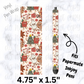 pw177 Retro Christmas Milk and Cookies Pen Wrap