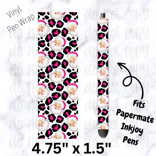 pw182 Pink SC Cheetah Pen Wrap