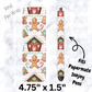 pw186 Pink Gingerbread Pen Wrap