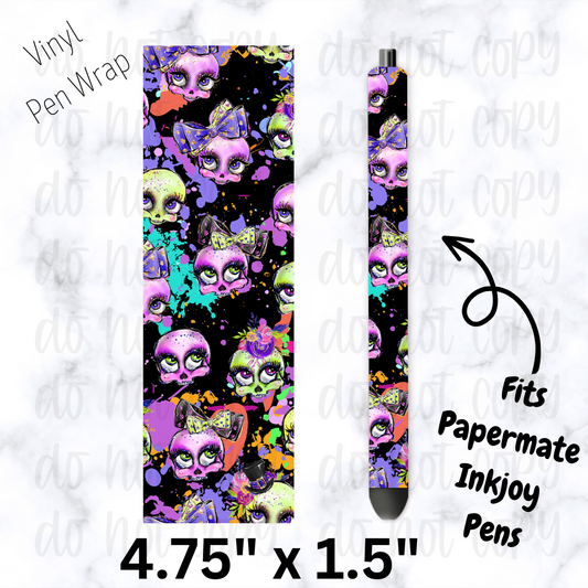 pw200 Creepy Neon Pen Wrap