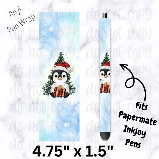 pw212 Penguin Watercolor Pen Wrap