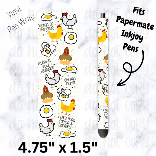 Chicken farm pen wrap