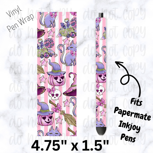 pw226 Pastel Halloween Pen Wrap