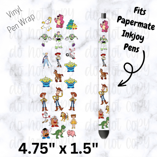 Toy doodles Pen Wrap