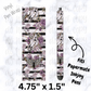 pw230 Black and White Purple Halloween Pen Wrap