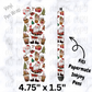 pw236 Christmas Peace SC with doodles Pen Wrap