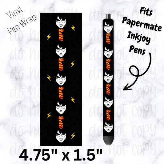 pw238 HP black Background Pen Wrap