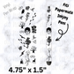 pw240 HP Black and White Doodles Pen Wrap