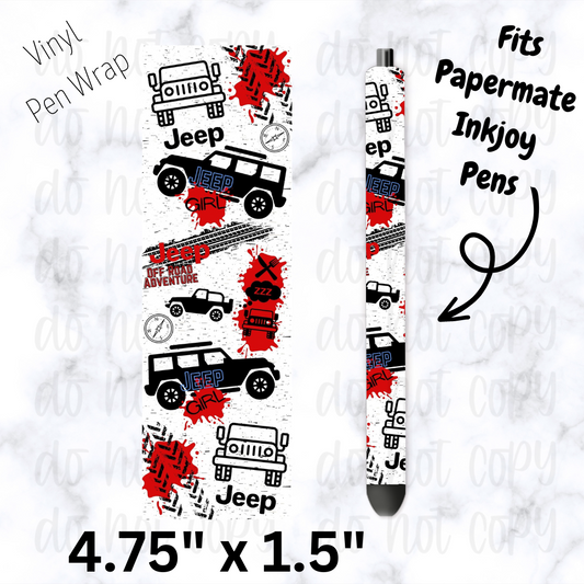 Red truck pen wrap