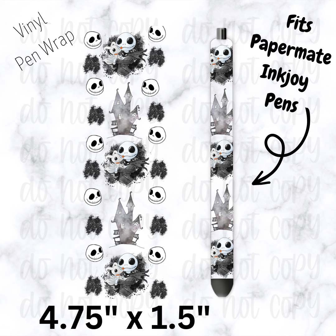 Nightmare and dog  Pen Wrap