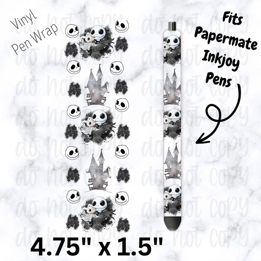 Nightmare and dog  Pen Wrap