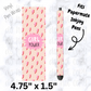 Girl power pen wrap