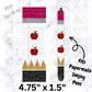 pw252 teacher ruler paper Pen Wrap