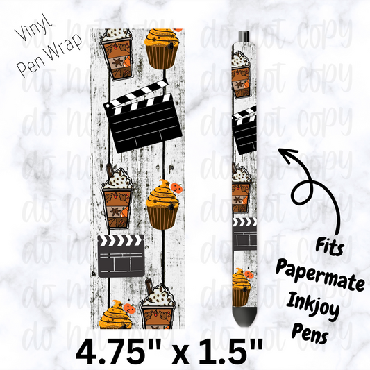 Pumpkin Spice  Pen Wrap