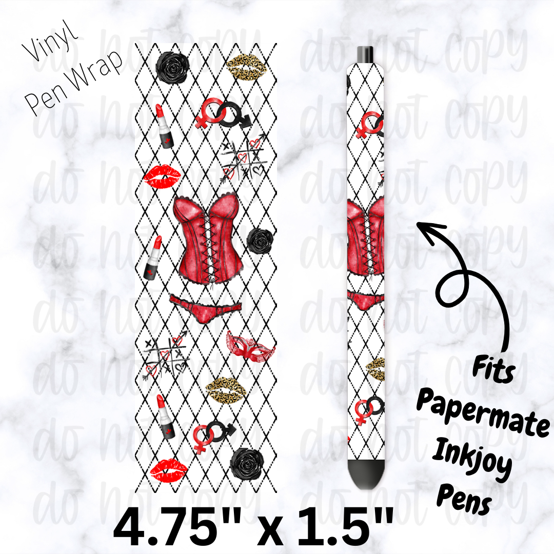 pw255 Lips and lipstick Pen Wrap