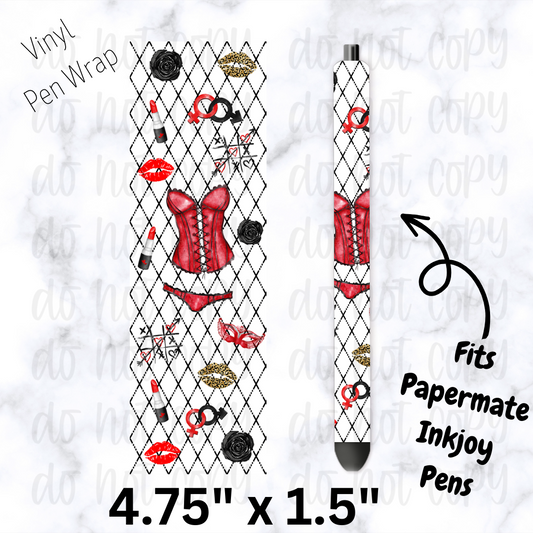 pw255 Lips and lipstick Pen Wrap