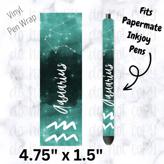 Aquarius Pen Wrap