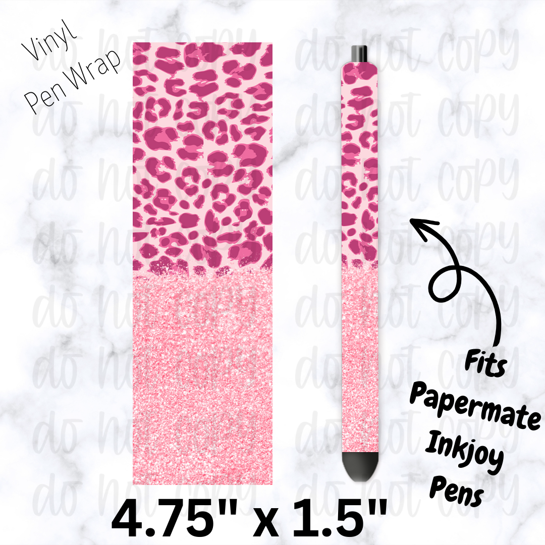 pw258 pink leopard Wrap