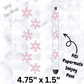 Pink Mouse Snowflake Pen Wrap