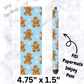 Gingerbread Snowflake Pen Wrap