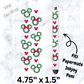 Mouse Wreath Pen Wrap