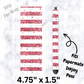 pw247 Pink striped heart Pen Wrap