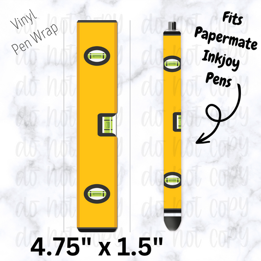 Level Tool Pen Wrap