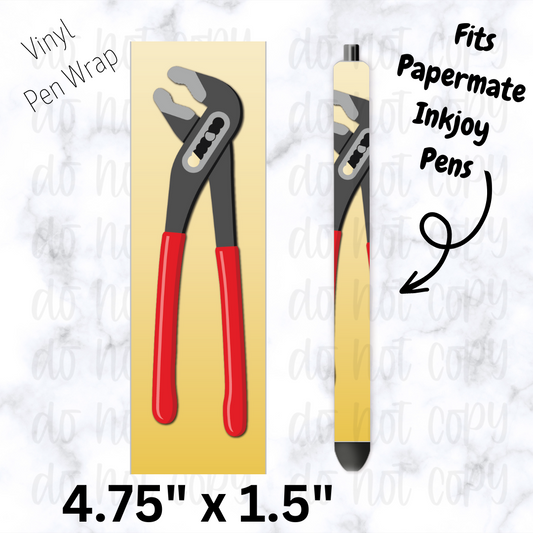 Joint Pliers Pen Wrap